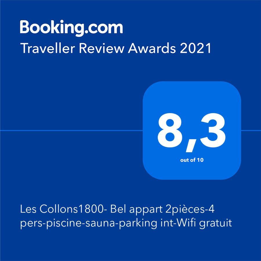 Les Collons1800- Bel Appart 2Pieces-4 Pers-Piscine-Sauna-Parking Int-Wifi Gratuit Vex Dış mekan fotoğraf